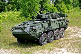 Le LAV III de l'Armée canadienne a été testé pour les BCT