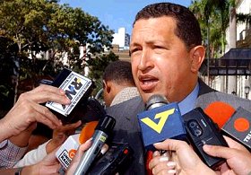 Le prsident du Vnzuela, Hugo Chavez