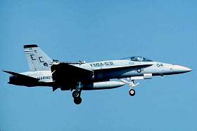 La Navy et les Marines ont perdu 17 F/A-18 depuis 1994