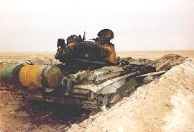 T-72 irakien dtruit