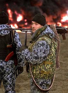 Troupes du MVD en Tchétchénie, 21.12.99