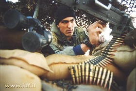 Soldat israélien en position au Liban (Image www.idf.il)