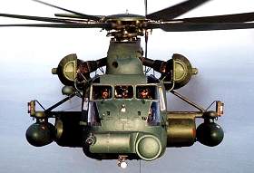 Hélicoptère MH-53 Pave Low III spécialisé dans les missions RESCO 