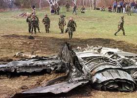MiG-29 serbe abattu au-dessus de la Bosnie, mars 99
