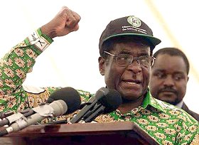 Robert Mugabe, prsident du Zimbabwe