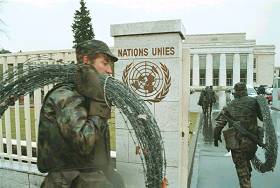 Protection de l'ONU à Genève, 1999