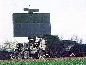 Station mobile équipée d'un radar Taflir