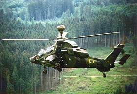 Hélicoptère de combat Tigre en version UHT