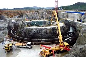 Réacteur nucléaire en construction, Corée du Nord