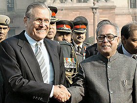 Ministres américain et indien de la défense