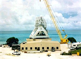 Radar XBR en construction