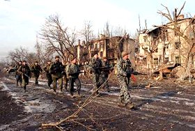 Grozny détruite