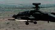 Boeing AH-64D Apache Longbow tirant un efa Hellfire - 76 Ko