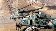 Hélicoptères russe en Ingouchie, décembre 1999