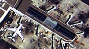 Image de l'aéroport de San Francisco prise par le satellite Ikonos